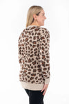 Leopard Button-Up Cardigan