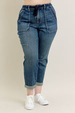High Waist Vintage Wash Jogger