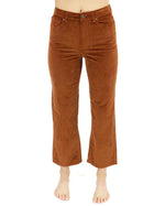 Mel's Fave Straight Leg Corduroy Pants - Whiskey