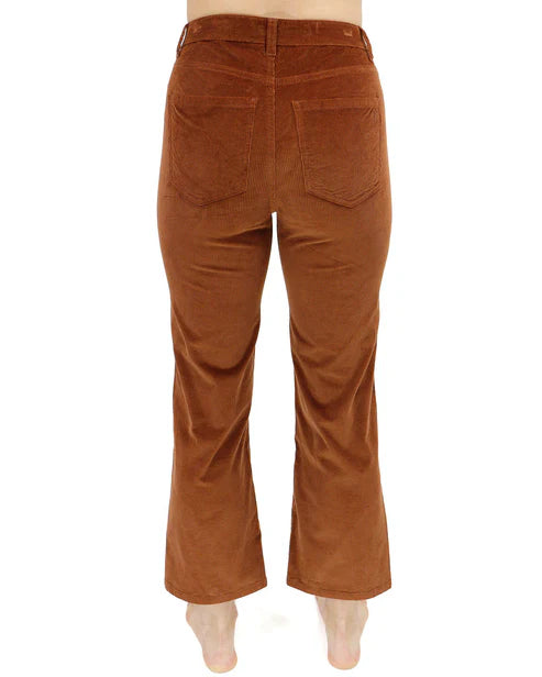 Mel's Fave Straight Leg Corduroy Pants - Whiskey