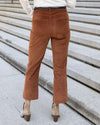Mel's Fave Straight Leg Corduroy Pants - Whiskey