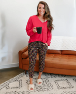 Summer Weight Live-In Loungers in Ditsy Floral