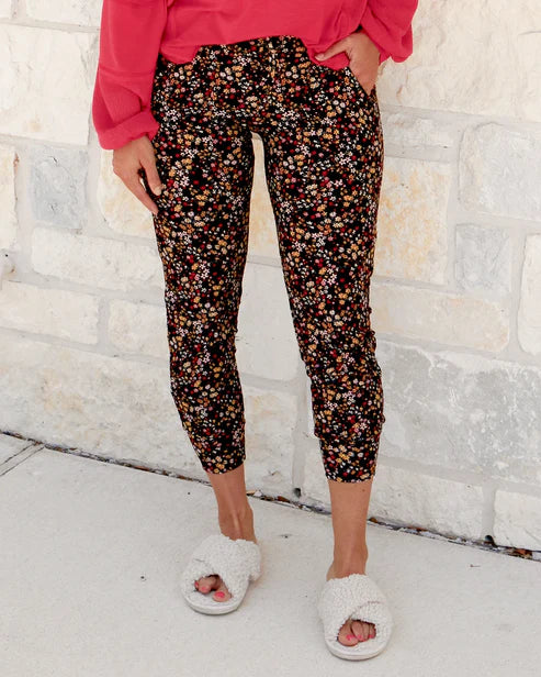 Summer Weight Live-In Loungers in Ditsy Floral