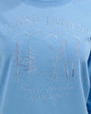 Signature Soft Embroidered Sweatshirt - Light Blue