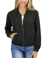 Tencel Lyocell Baseball Jacket