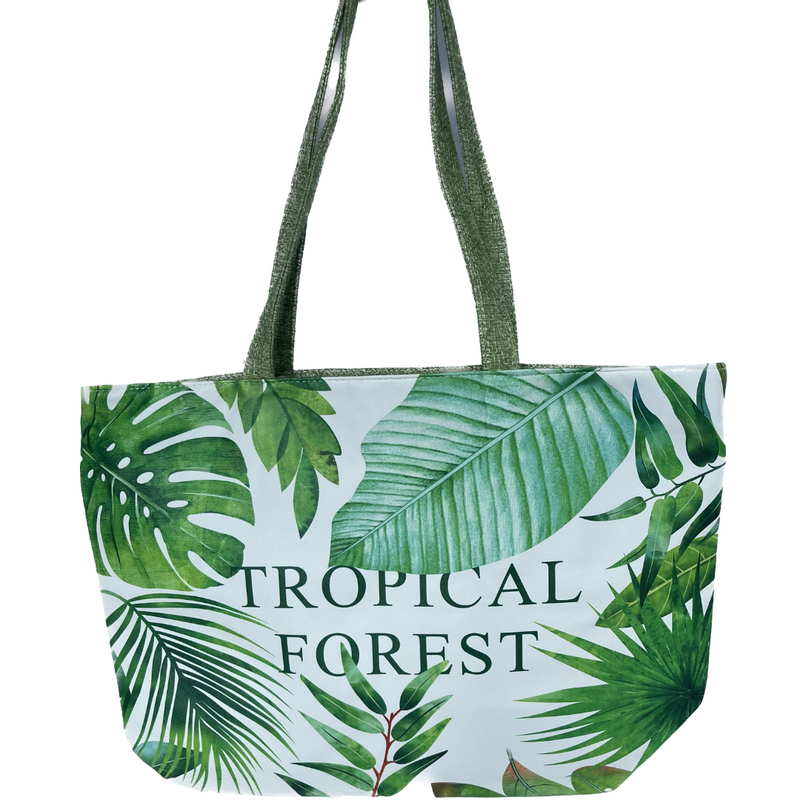 Tropical Forest Beach Bag
