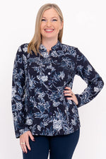 Debbie Blouse - Indigo Vibe