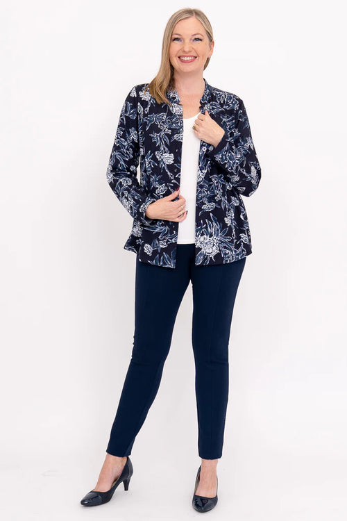 Debbie Blouse - Indigo Vibe