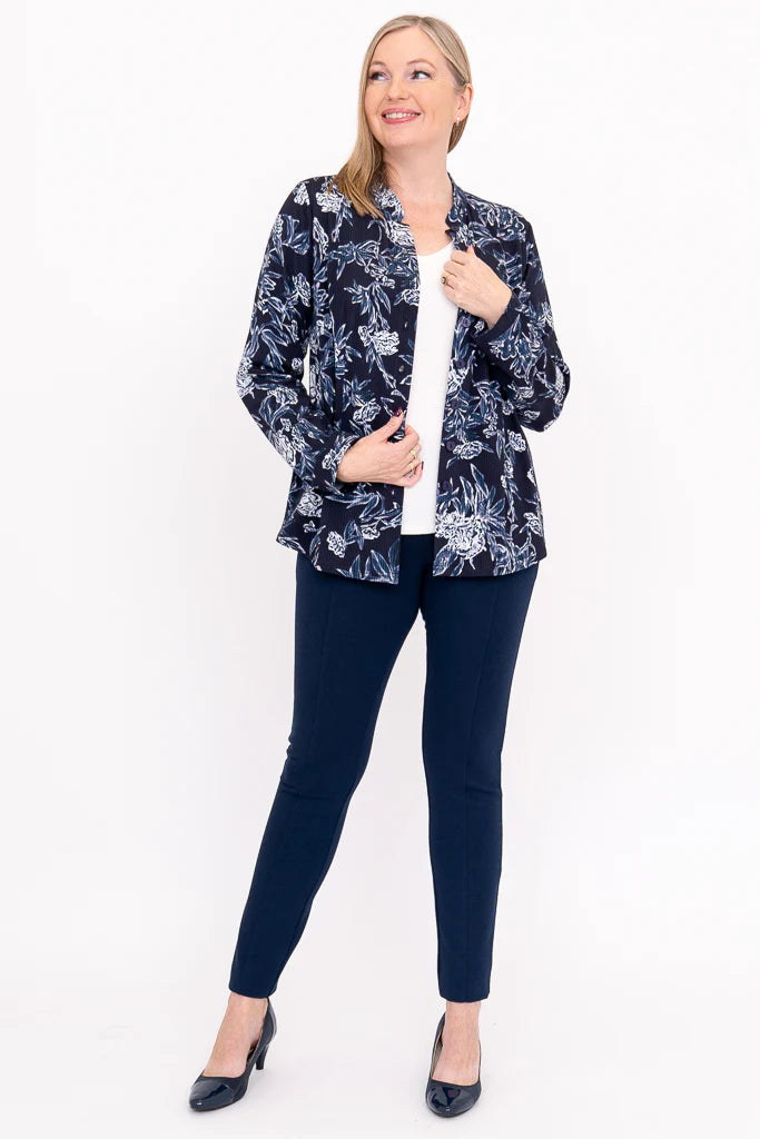 Debbie Blouse - Indigo Vibe