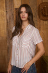 Stripe Button Down