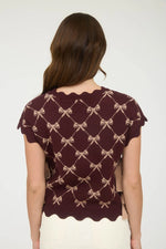 Bow Knit Pullover