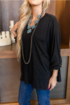 Relaxed Draped Top