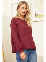 Casual Ribbed Top