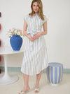 Stripe Shirt Dress