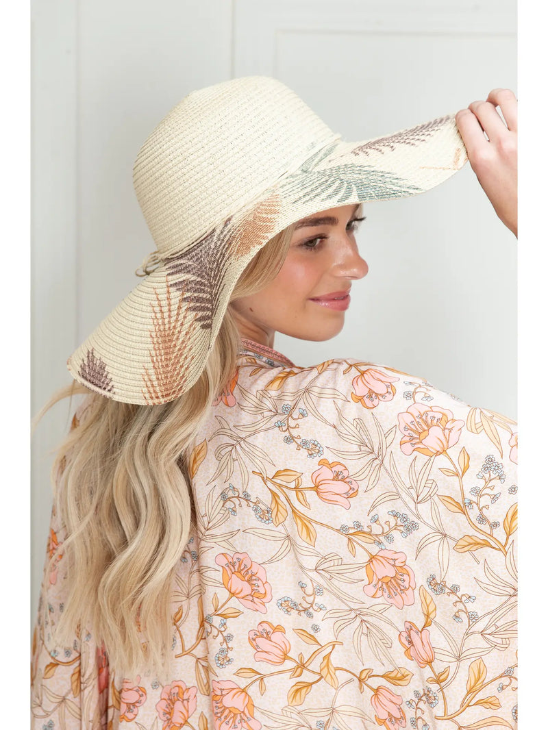 Palm Leaf Beach Hat