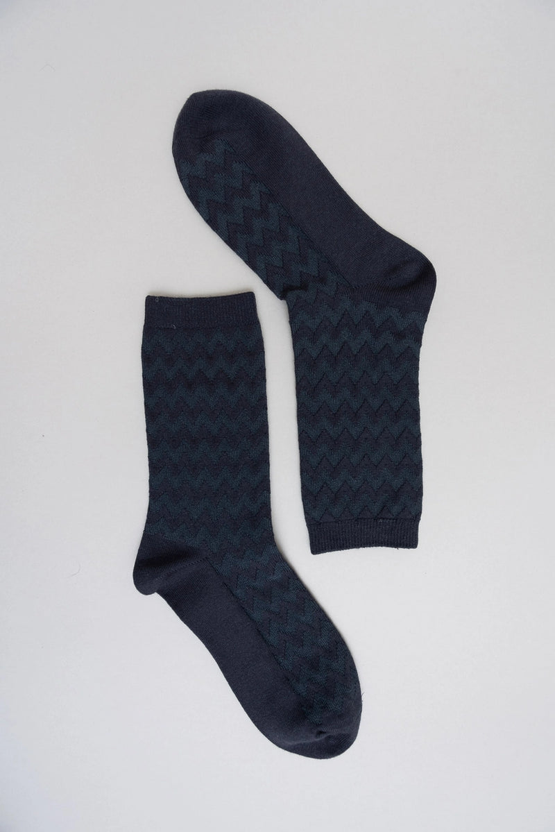 Zig Zag Boho Socks