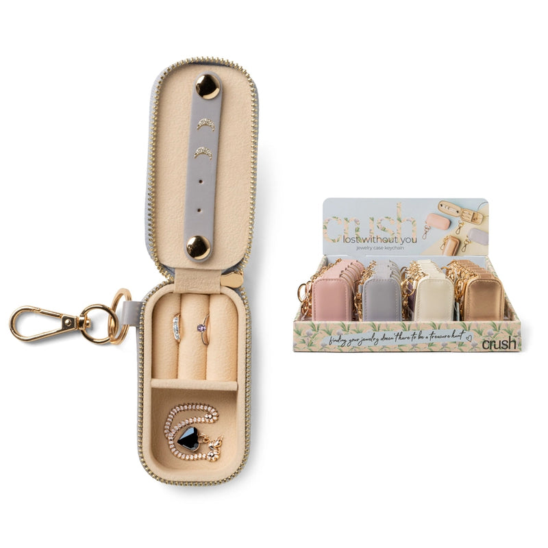 Lost Without You Jewelry Case Keychain