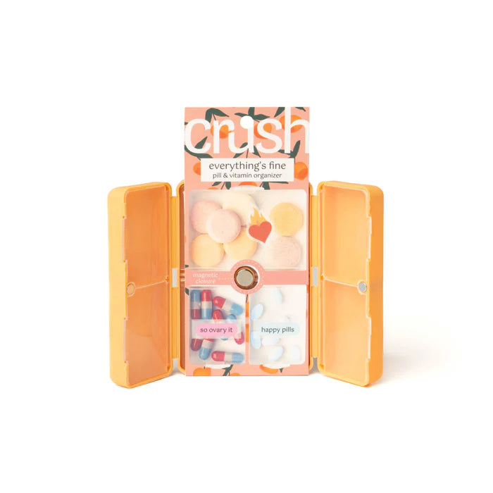 Everything's Fine Pill and & Vitamin Case