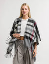 Fraas Plaid Ruana