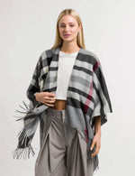 Fraas Plaid Ruana