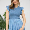 Chambray Midi Dress