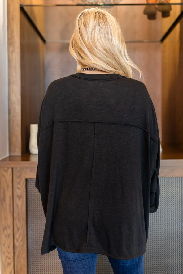 Relaxed Draped Top