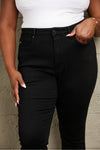 High Waist Tummy Control Classic Skinny - Black