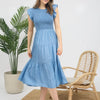 Chambray Midi Dress