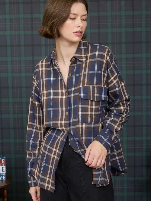 Plaid Button Down