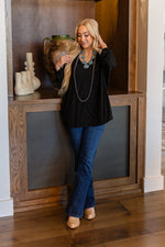 Relaxed Draped Top