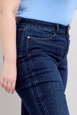 High Waist Boyfriend Dark