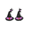 Spooky Season Beaded Earrings