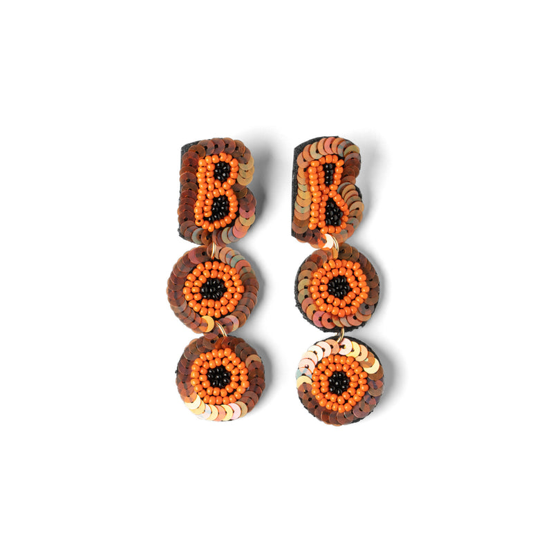 Spooky Season Beaded Earrings
