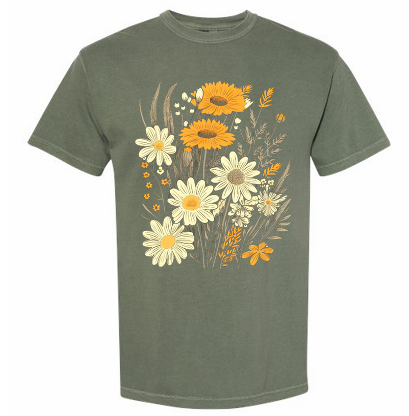 Fall Floral Tee