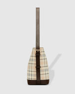 Abbey Shoulder Bag - Vanilla Plaid