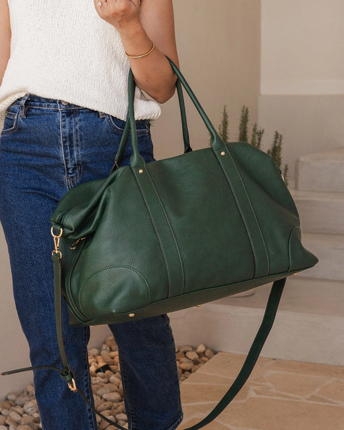 Alexis Weekender - Green *SAMPLE SALE PRE-ORDER 25% off*