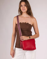 Kasey Eddie Crossbdy Bag - Red *SAMPLE SALE PRE-ORDER 25% off*