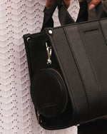 Manhattan Mini Tote - Black *SAMPLE SALE PRE-ORDER 25% off*