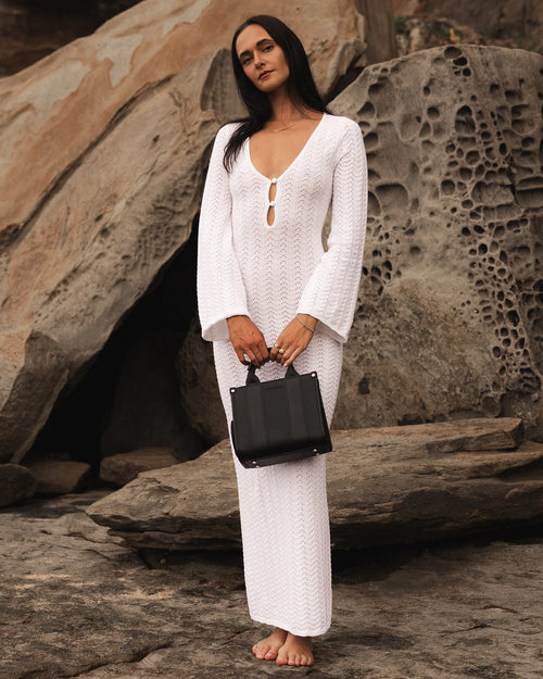 Manhattan Mini Tote - Black *SAMPLE SALE PRE-ORDER 25% off*