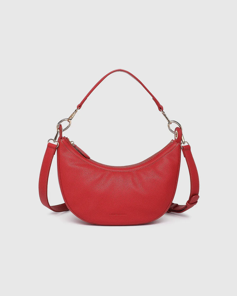 Corfu Shoulder Bag - Red *SAMPLE SALE PRE-ORDER 25% off*