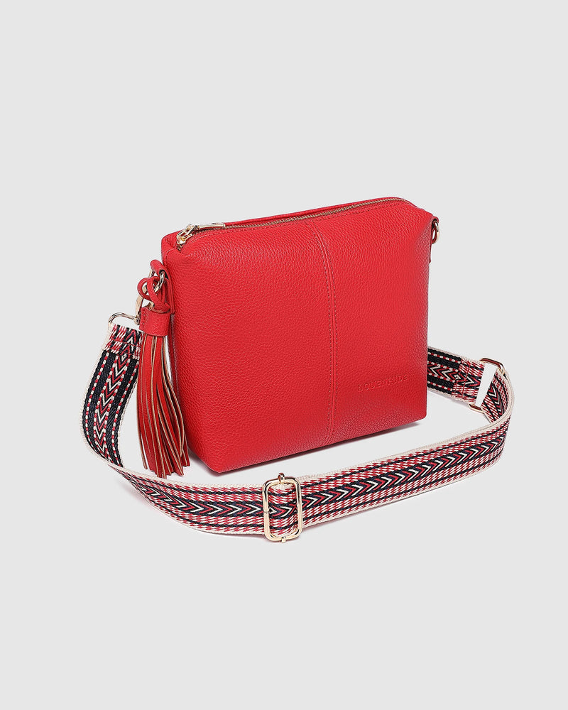 Kasey Eddie Crossbdy Bag - Red *SAMPLE SALE PRE-ORDER 25% off*