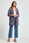 Liz Cardi - Floral Teal