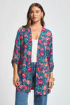 Liz Cardi - Floral Teal