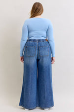 High Waist Palazzo Featherweight Wide Bottom