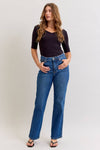 High Waist Tummy Control Straight