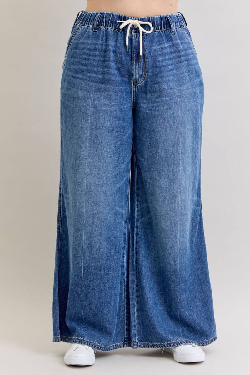 High Waist Palazzo Featherweight Wide Bottom