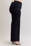 High Waist Retro Wide Leg BK