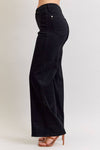 High Waist Retro Wide Leg BK