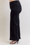 High Waist Retro Wide Leg BK