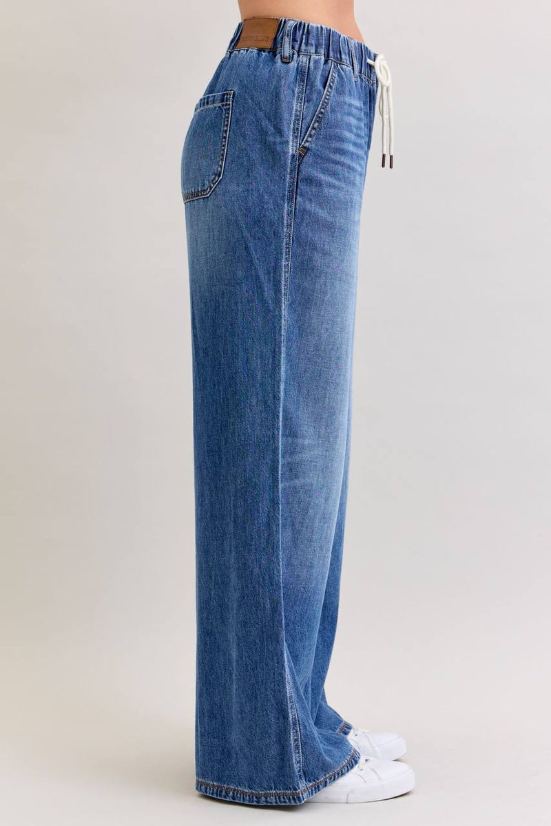 High Waist Palazzo Featherweight Wide Bottom